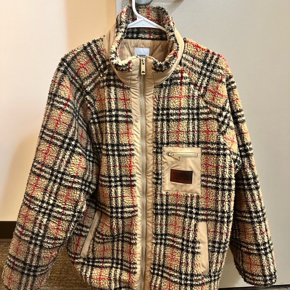 Burberry fleece jacket